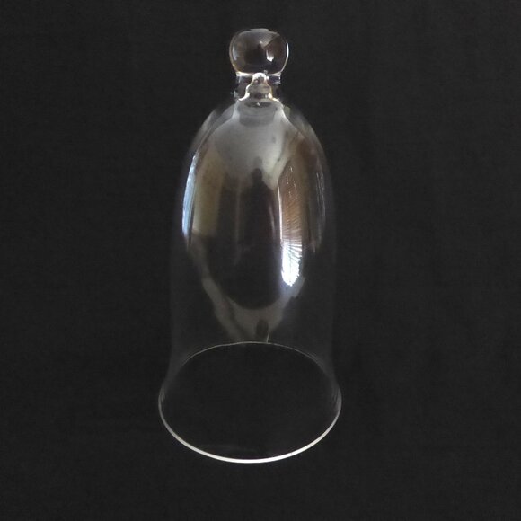 NEW 13” GLASS BELL SHAPED CLOCHE DISPLAY DOME COVER - Picture 3 of 6